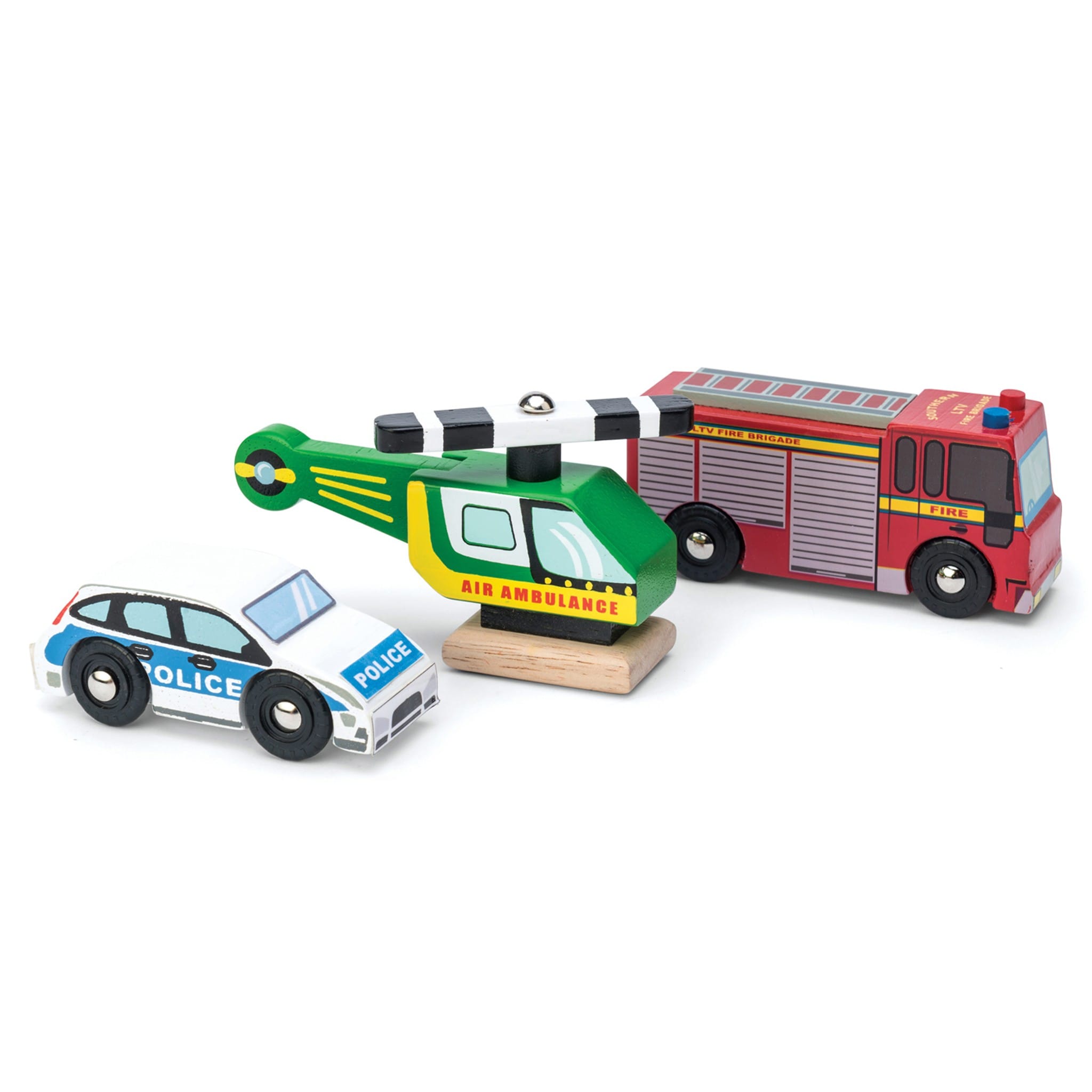 LE TOY VAN Emergency Vehicle Set 5 LE TOY VAN Emergency Vehicle Set 5
