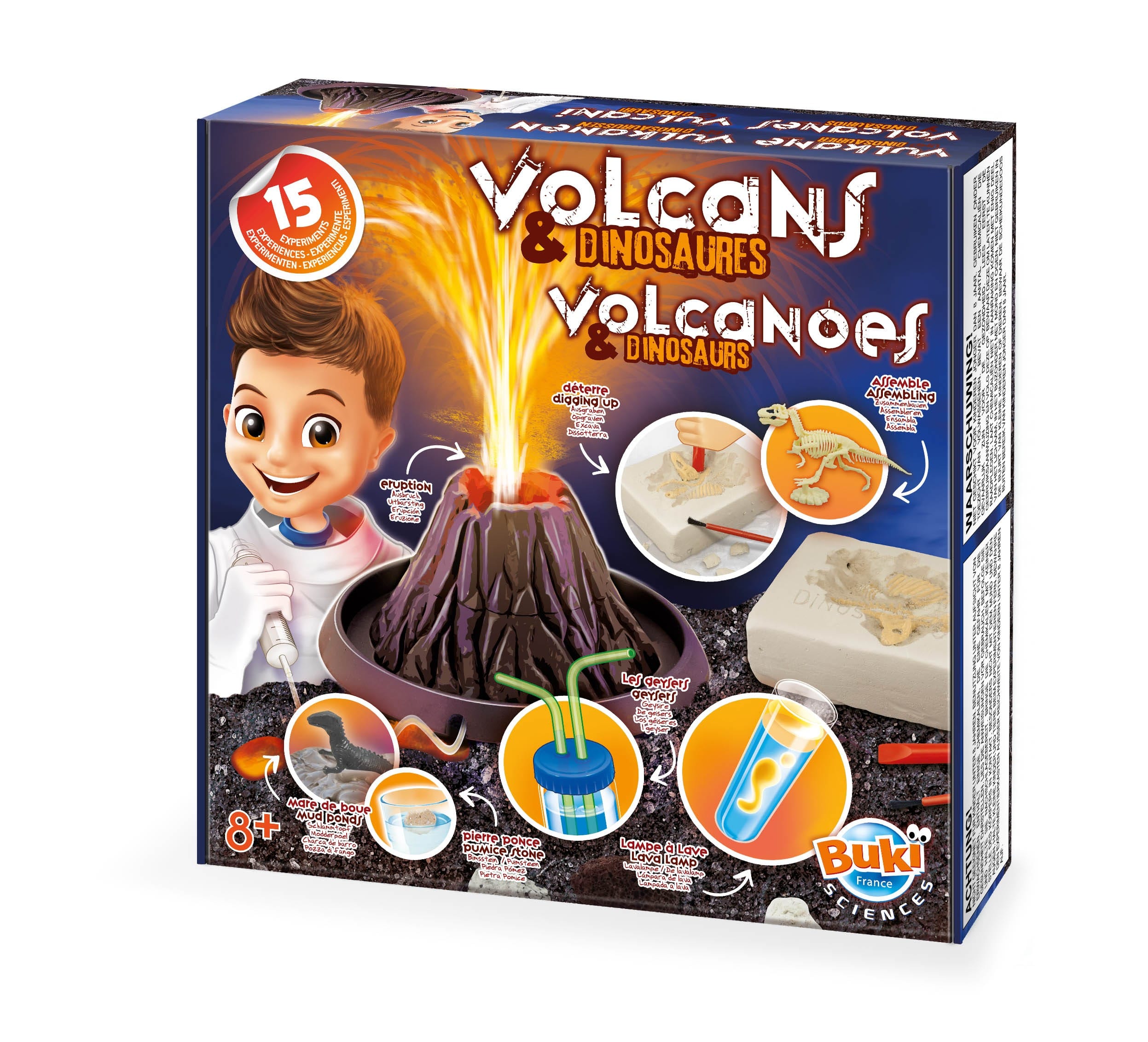 VOLCANOES AND DINOSAURS 4 VOLCANOES AND DINOSAURS 4