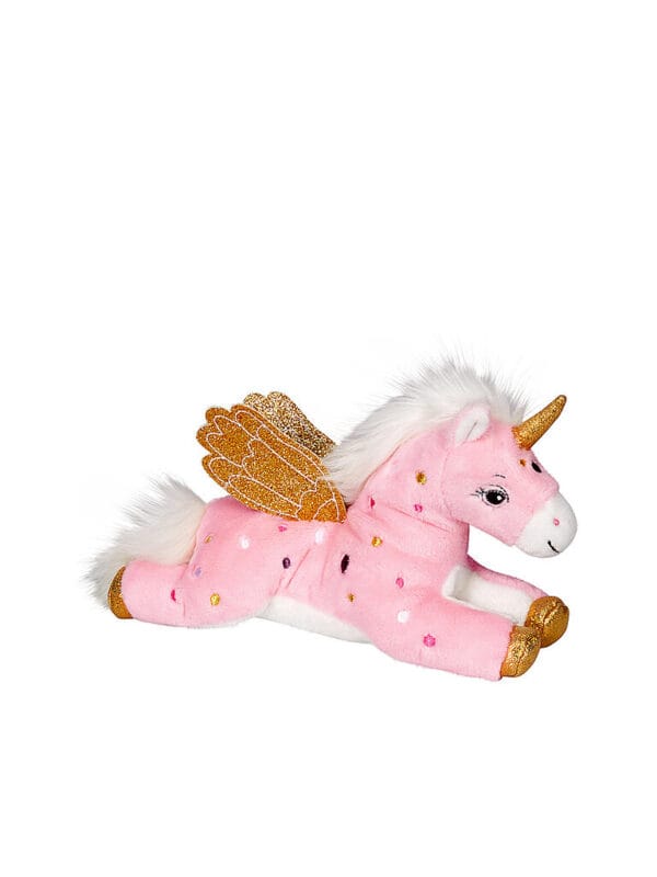 Μονόκερος Ρόζ Χρυσό 22cm