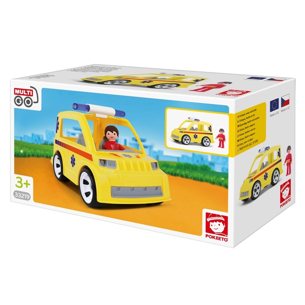 EFKO, Ambulance with Driver, 17 cm 5 EFKO, Ambulance with Driver, 17 cm 5