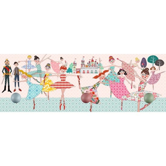 WOODEN WALL HANGER – TWELVE DANCING PRINCESSES 2