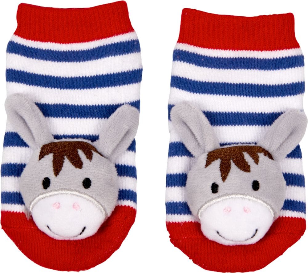 Rattle socks donkey – BabyGlück 5 Rattle socks donkey – BabyGlück 5