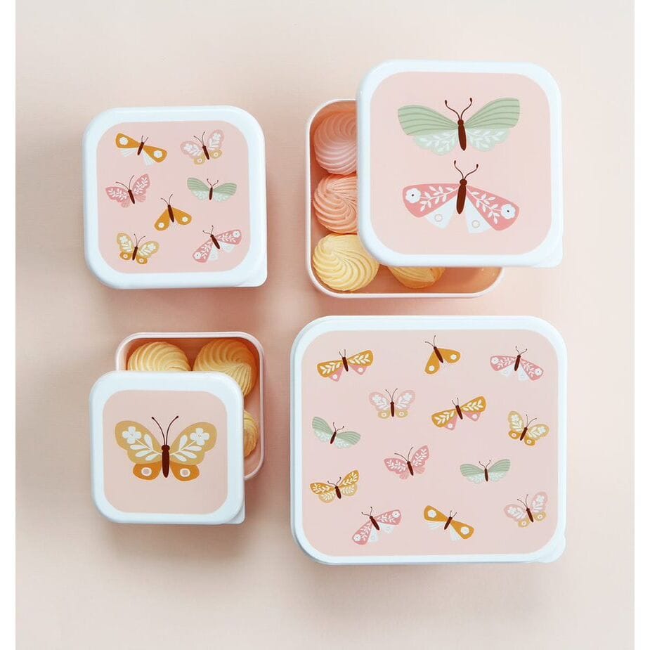 A little lovely company: Δοχείο φαγητού Lunch box set Butterflies 8 A little lovely company: Δοχείο φαγητού Lunch box set Butterflies 8