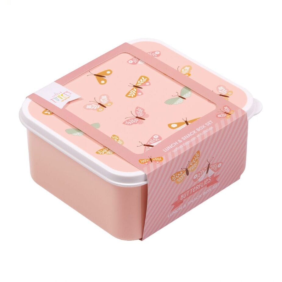 A little lovely company: Δοχείο φαγητού Lunch box set Butterflies 12 A little lovely company: Δοχείο φαγητού Lunch box set Butterflies 12