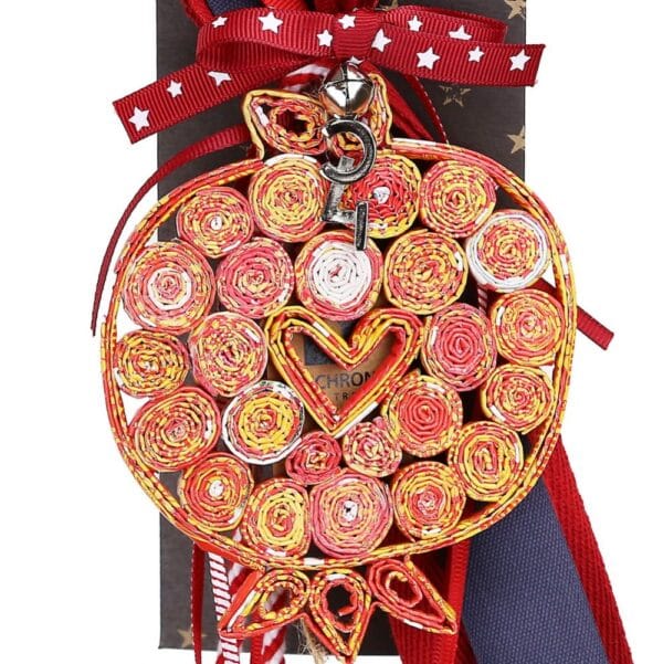 Γούρι Ανακυκλωμένα περιοδικά-Ρόδι