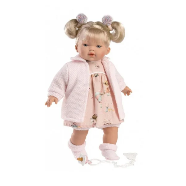 Llorens Κούκλα 33cm Ξανθιά Ζακέτα