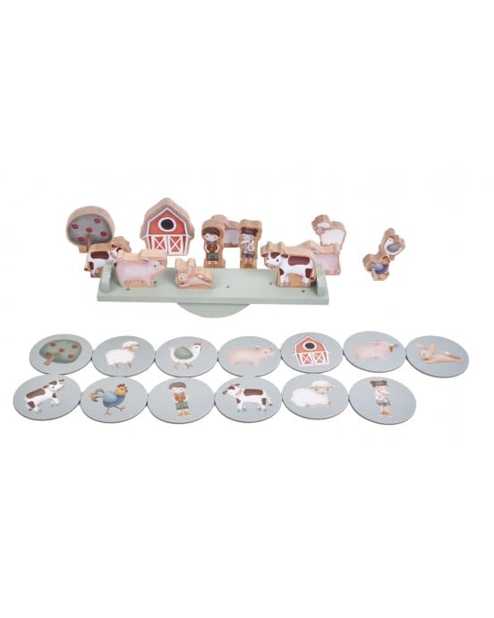 Little Dutch Ξύλινο παιχνίδι ισορροπίας Little Farm FSC