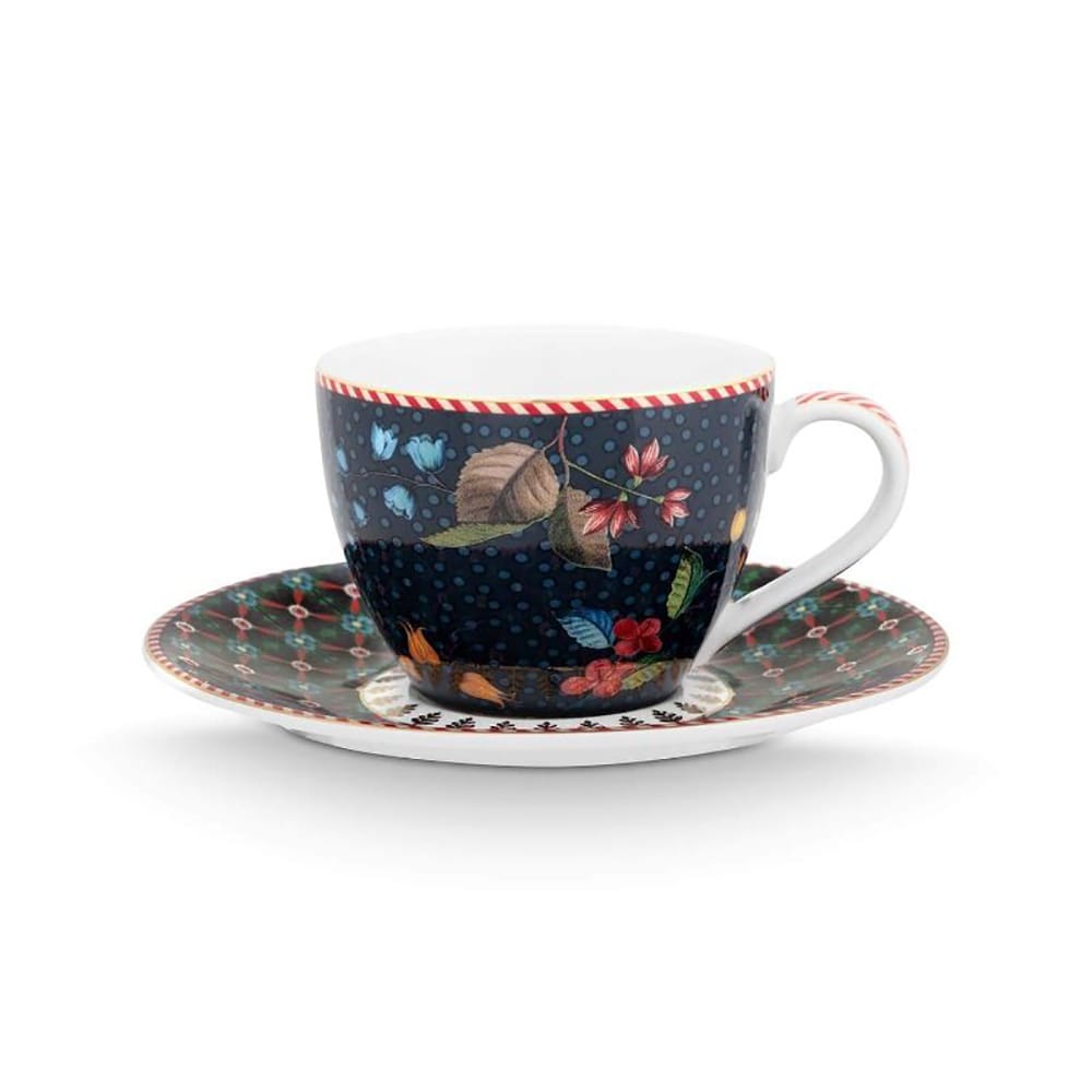 PIP STUDIO ΦΛΥΤΖΑΝΙ ME ΠΙΑΤΑΚΙ BERRY BLUES ESPRESSO ΜΠΛΕ 120ML 6 PIP STUDIO ΦΛΥΤΖΑΝΙ ME ΠΙΑΤΑΚΙ BERRY BLUES ESPRESSO ΜΠΛΕ 120ML 6