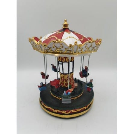 CAROUSEL Φ ΚΟΚΚΙΝΟ ΜΠΛΕ 25cm