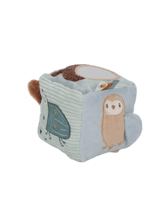 Little Dutch Υφασμάτινος κύβος δραστηριοτήτων Forest Friends GRS 9 Little Dutch Υφασμάτινος κύβος δραστηριοτήτων Forest Friends GRS 9