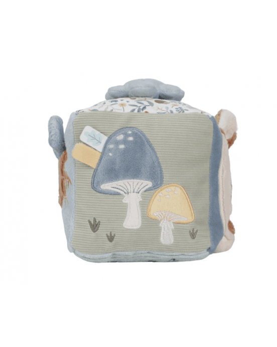 Little Dutch Υφασμάτινος κύβος δραστηριοτήτων Forest Friends GRS 10 Little Dutch Υφασμάτινος κύβος δραστηριοτήτων Forest Friends GRS 10