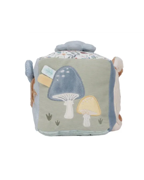 Little Dutch Υφασμάτινος κύβος δραστηριοτήτων Forest Friends GRS 10