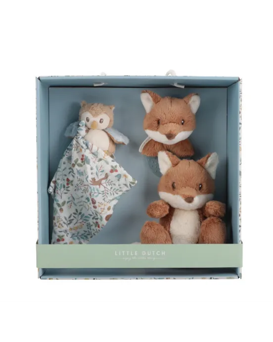 Little Dutch Υφασμάτινος κύβος δραστηριοτήτων Forest Friends GRS 5