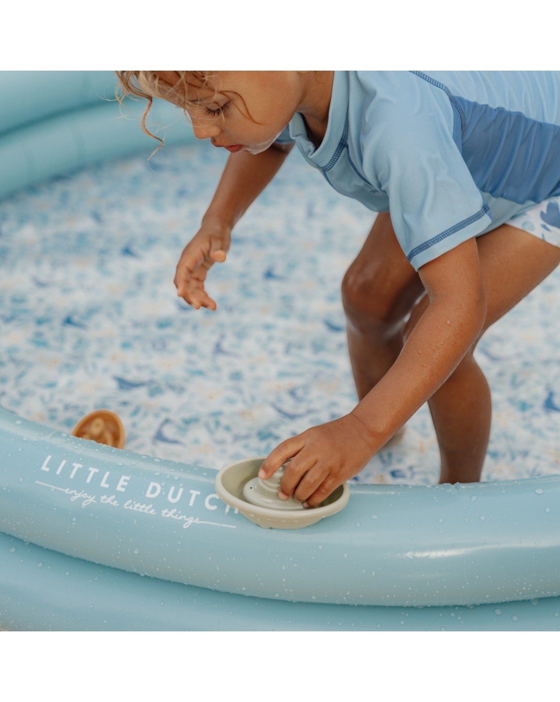 LITTLE DUTCH Φουσκωτή πισίνα Ocean Dreams Μπλε 150 εκ 8 LITTLE DUTCH Φουσκωτή πισίνα Ocean Dreams Μπλε 150 εκ 8