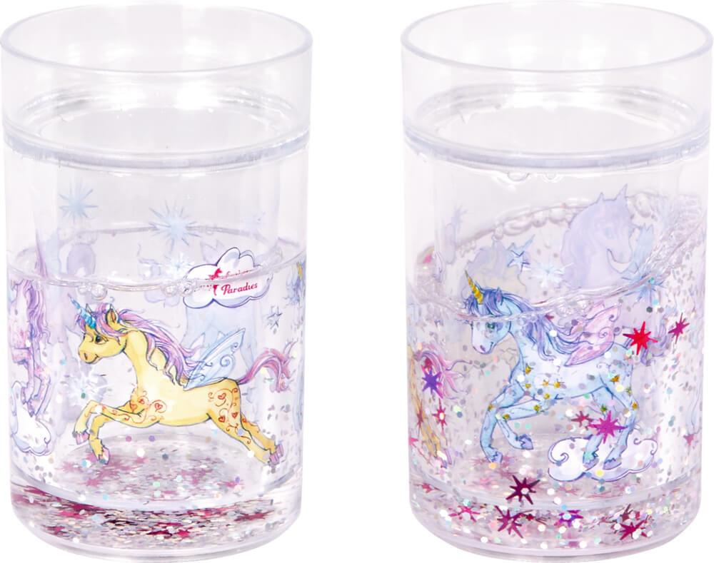 Die Spiegelbuirg , Ποτήρι Glitter Μονόκερος 4 Die Spiegelbuirg , Ποτήρι Glitter Μονόκερος 4
