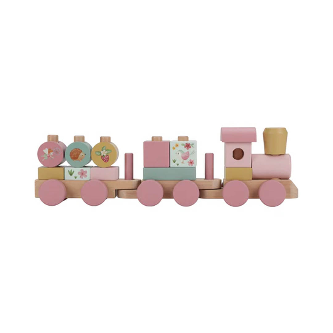 Little Dutch Ξύλινο τρενάκι με άσκηση λεπτής κίνησης Fairy Garden FSC 9 Little Dutch Ξύλινο τρενάκι με άσκηση λεπτής κίνησης Fairy Garden FSC 9