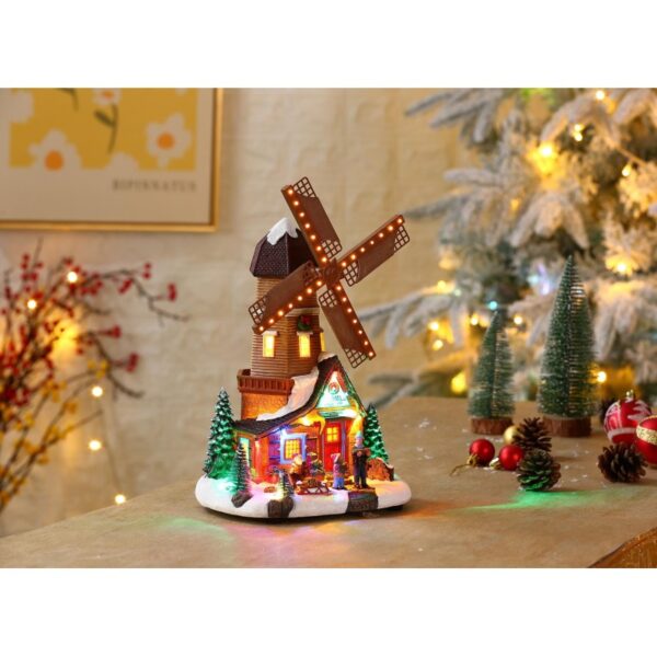 ΑΝΕΜΟΜΥΛΟΣ ΜΕ ΜΟΥΣΙΚΗ ΚΑΙ ΦΩΣ