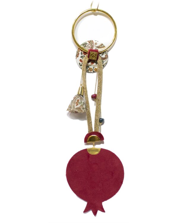 ΓΟΥΡΙ ΒΕΛΟΥΔΙΝΟ ΡΟΔΙ ΚΡΕΜΑΣΤΟ RED PAISLEY