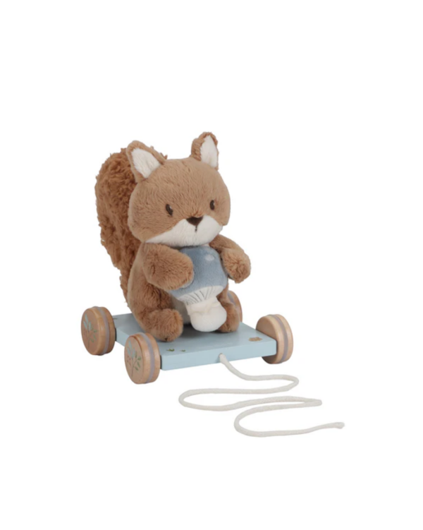 Little Dutch Ξύλινη τρεχαλίτσα με σκιουράκι FSC
