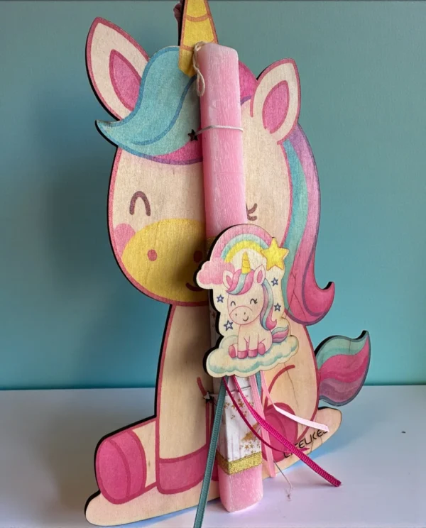Λαμπάδα Κάδρο Baby Unicorn