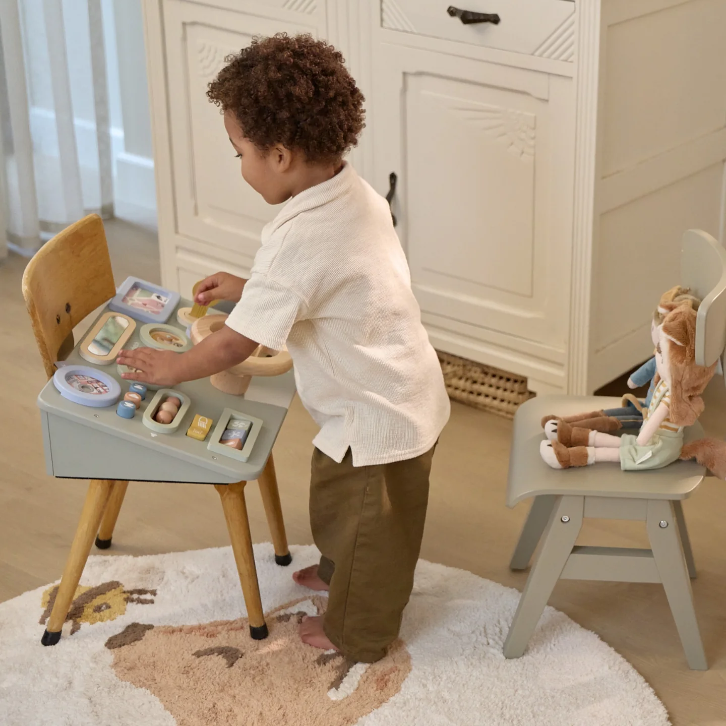 LITTLE DUTCH. Ξύλινο ταμπλό-τιμόνι δραστηριοτήτων FSC 12 LITTLE DUTCH. Ξύλινο ταμπλό-τιμόνι δραστηριοτήτων FSC 12