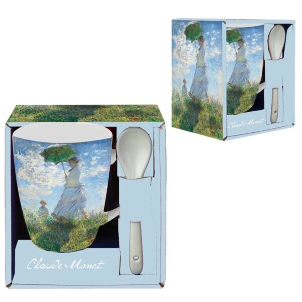 Κούπα Με Κουταλάκι “La Promenade” Monet 300 ml 13×12 cm