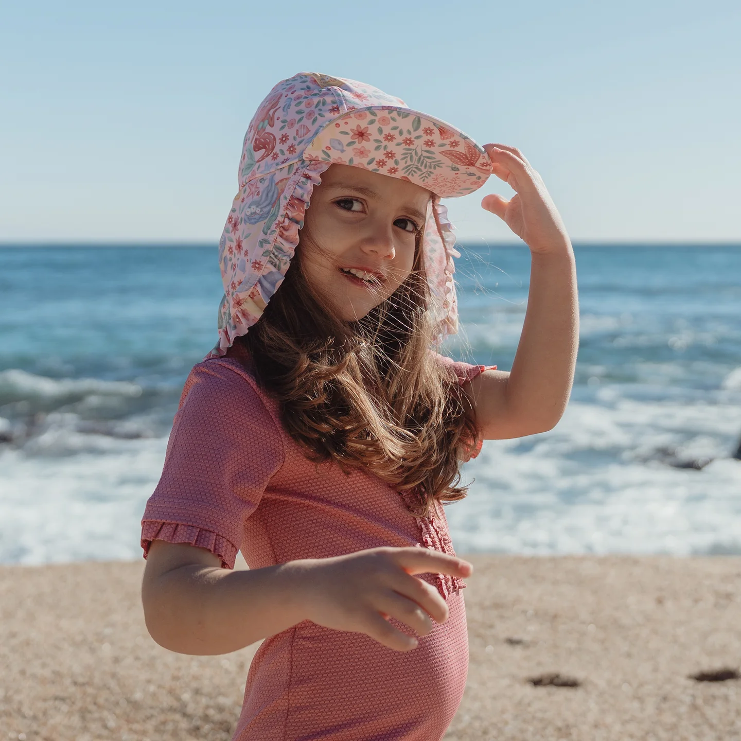 LITTLE DUTCH. Παιδικό καπέλο ήλιου Dreamy Mermaid Νο2 8 LITTLE DUTCH. Παιδικό καπέλο ήλιου Dreamy Mermaid Νο2 8