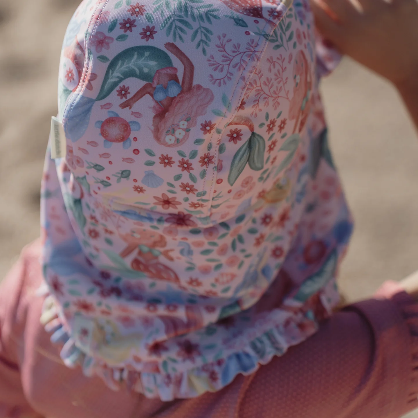 LITTLE DUTCH. Παιδικό καπέλο ήλιου Dreamy Mermaid Νο2 10 LITTLE DUTCH. Παιδικό καπέλο ήλιου Dreamy Mermaid Νο2 10
