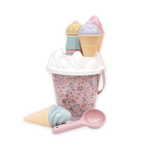 LITTLE DUTCH. Σετ κουβαδάκια παραλίας Ice Cream Dreamy Mermaid Ροζ 8 LITTLE DUTCH. Σετ κουβαδάκια παραλίας Ice Cream Dreamy Mermaid Ροζ 8