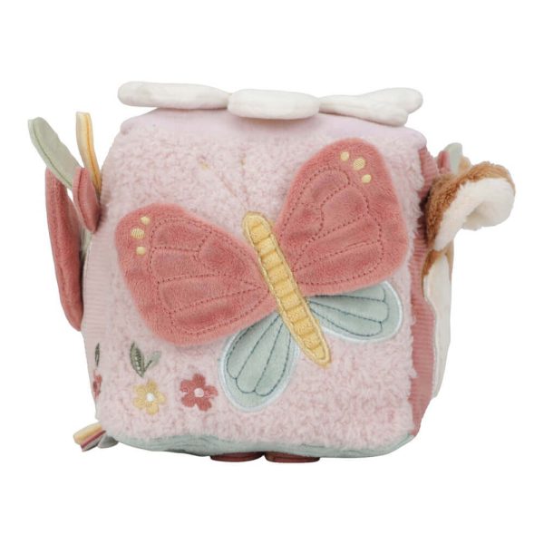 Little Dutch-Υφασμάτινος Κύβος δραστηριοτήτων Fairy Garden GRS 8 Little Dutch-Υφασμάτινος Κύβος δραστηριοτήτων Fairy Garden GRS 8