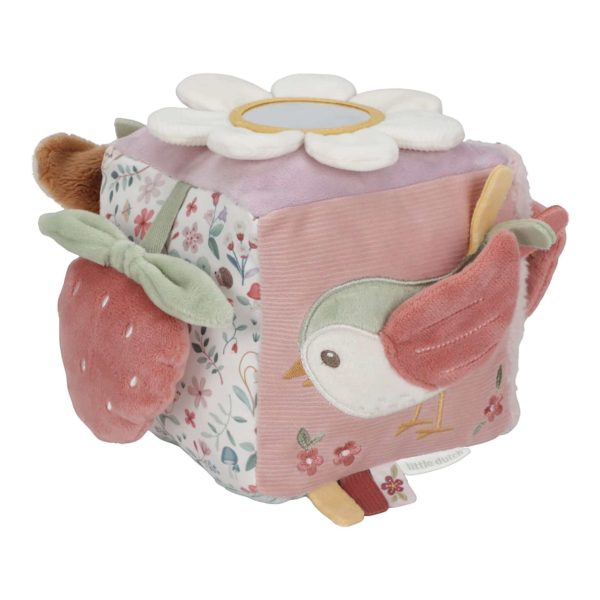 Little Dutch-Υφασμάτινος Κύβος δραστηριοτήτων Fairy Garden GRS 9 Little Dutch-Υφασμάτινος Κύβος δραστηριοτήτων Fairy Garden GRS 9