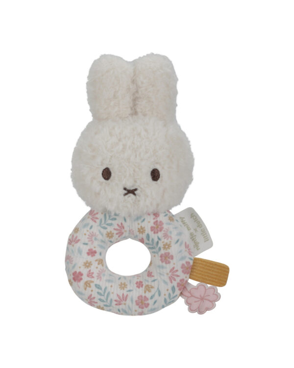 LITTLE DUTCH. Υφασμάτινη κουδουνίστρα Miffy – Lucky Blossom GRS