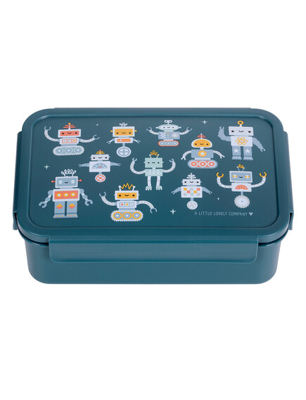 A little lovely company: Δοχείο φαγητού Bento με χωρίσματα- 1,2 L – Robots