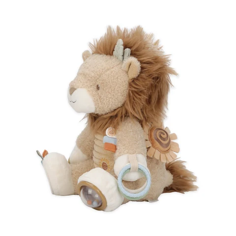 LITTLE DUTCH. Υφασμάτινο λιονταράκι δραστηριοτήτων Safari Friends GRS 11 LITTLE DUTCH. Υφασμάτινο λιονταράκι δραστηριοτήτων Safari Friends GRS 11