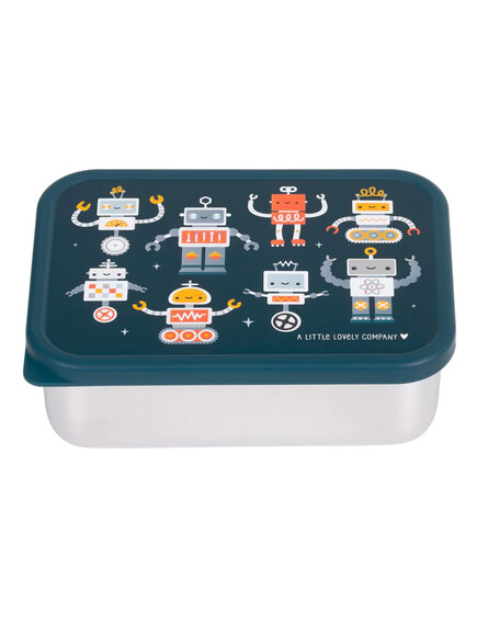 A little lovely company: Δοχείο φαγητού από ανοξείδωτο ατσάλι 900ml-Robots
