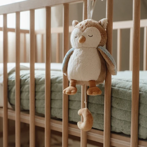 LITTLE DUTCH. Υφασμάτινη μουσική κουκουβάγια Forest Friends GRS 7 LITTLE DUTCH. Υφασμάτινη μουσική κουκουβάγια Forest Friends GRS 7