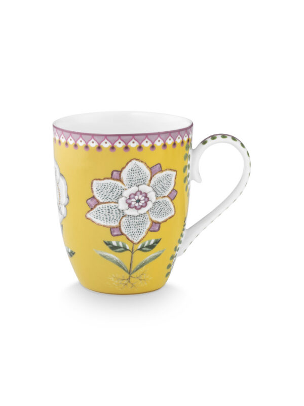 Pip Studio Κούπα Μεγάλη Lily&Lotus Yellow 350ml