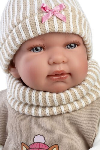 LLORENS NEWBORN 44cm ΜΠΕΖ ΚΟΤΛΕ ΦΟΡΜΑ 8 LLORENS NEWBORN 44cm ΜΠΕΖ ΚΟΤΛΕ ΦΟΡΜΑ 8